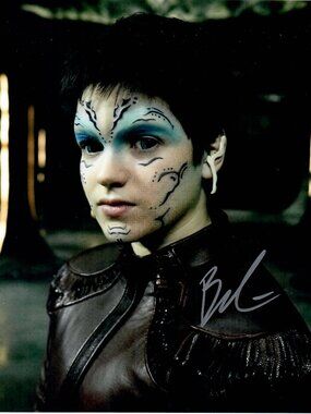 Blu Del Barrio Star Trek Movie Actress Hollywood Signed 8 x 10 Photo